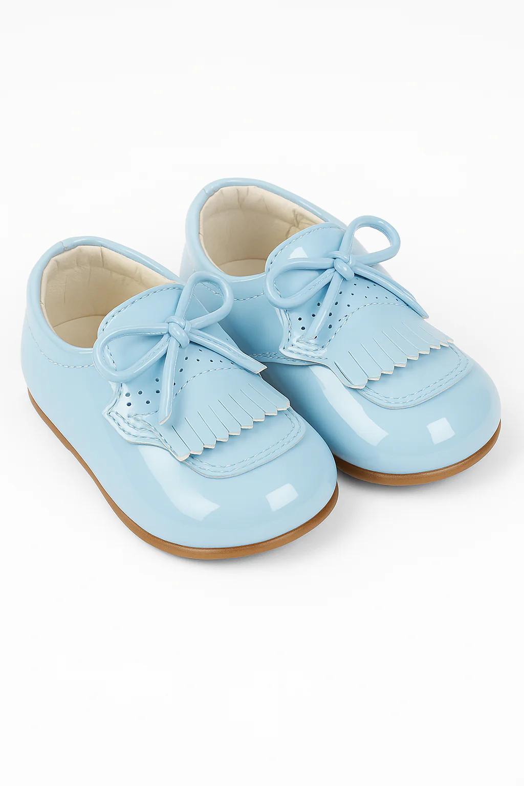Baby Boys Pre- walker Patent Loafer - ADAM - Blue - Image 3