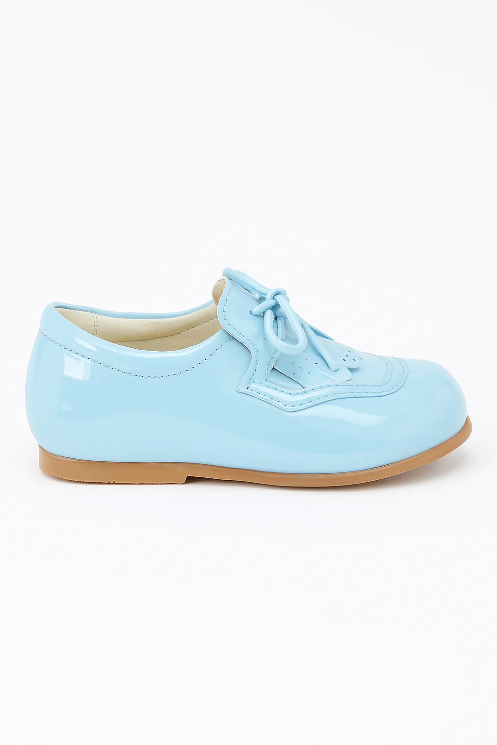 Baby Boys Pre- walker Patent Loafer - ADAM - Blue - Image 4