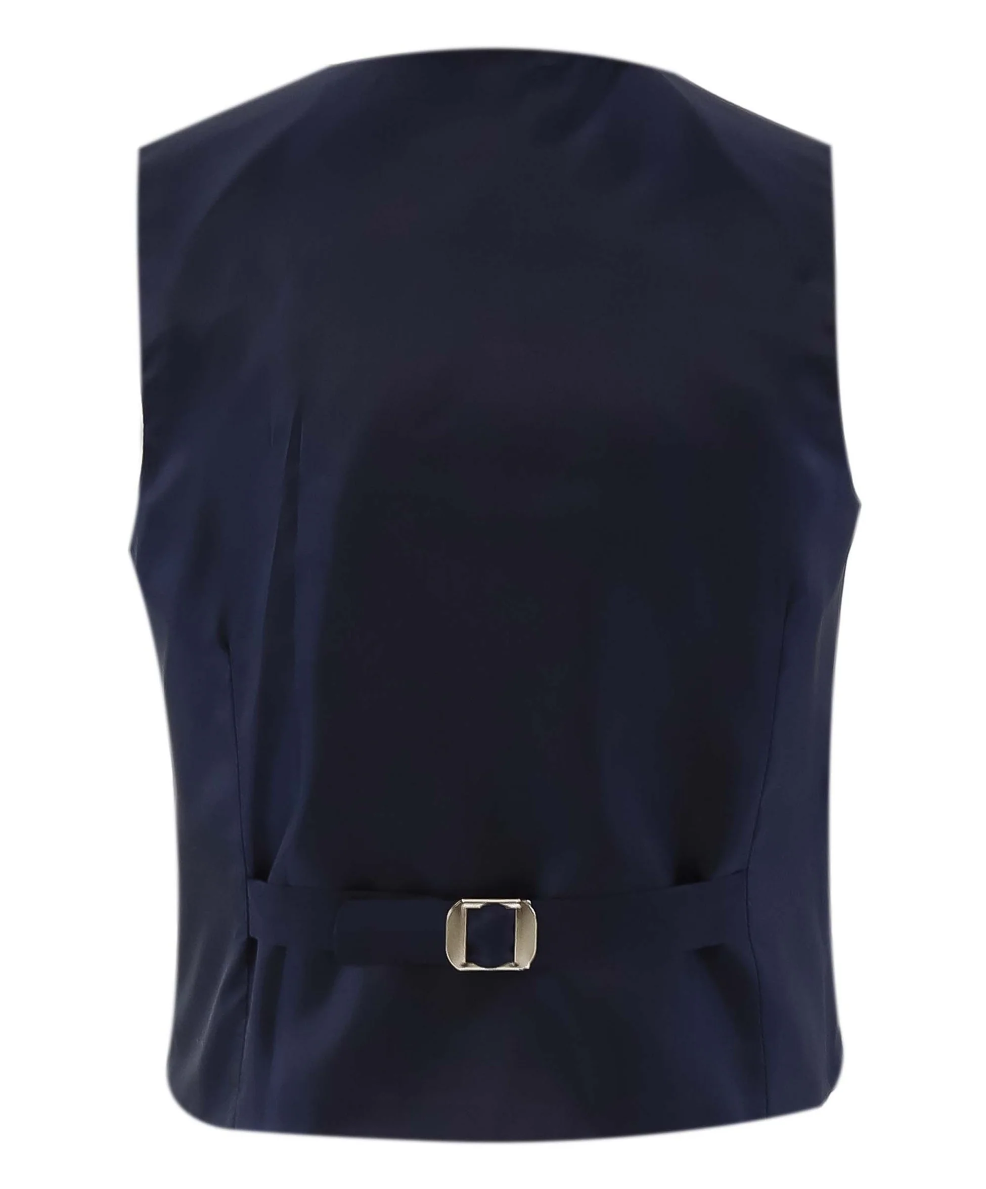 Boys Herringbone Tweed Waistcoat Suit - Grey - Image 6