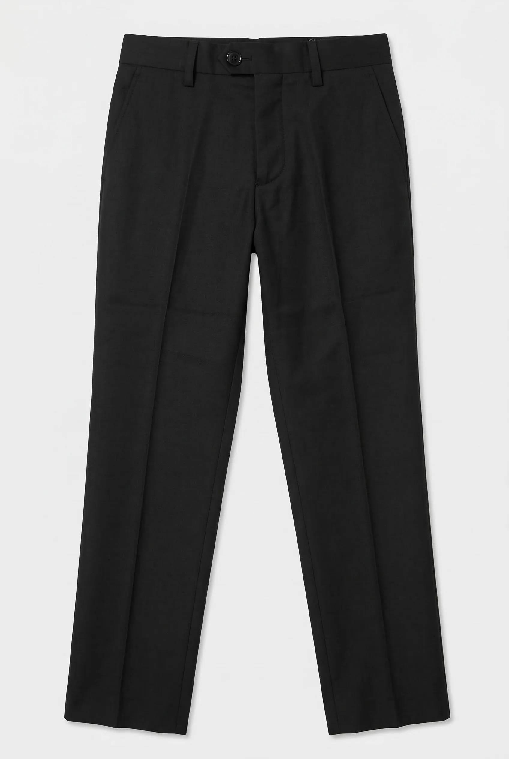 Boys 4-Piece Velvet Double Breasted Tuxedo Suit - Albert  Black - Image 13