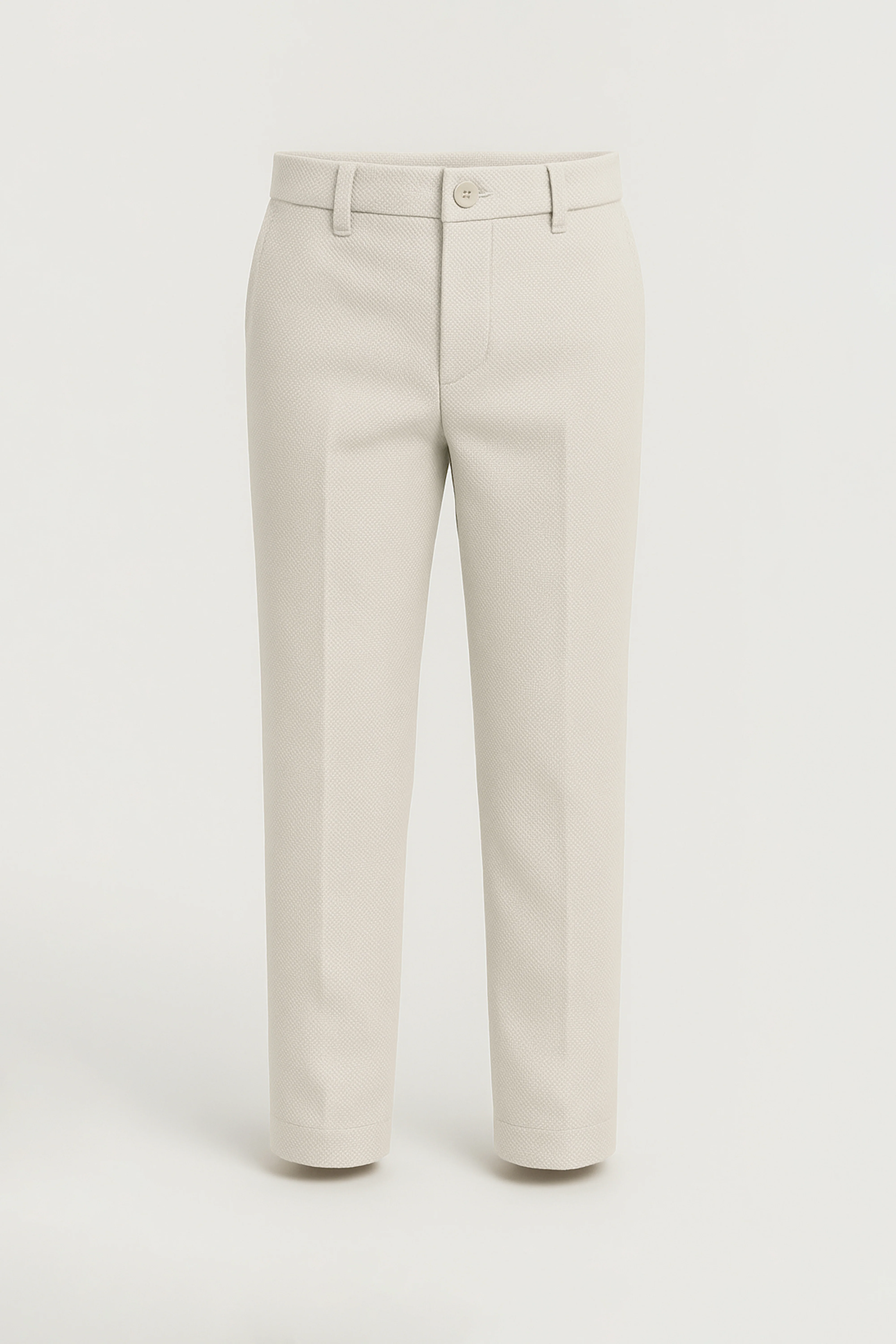 Boys’ 7-Piece Self-Patterned Formal Suit Set - Planet - Beige - Image 9