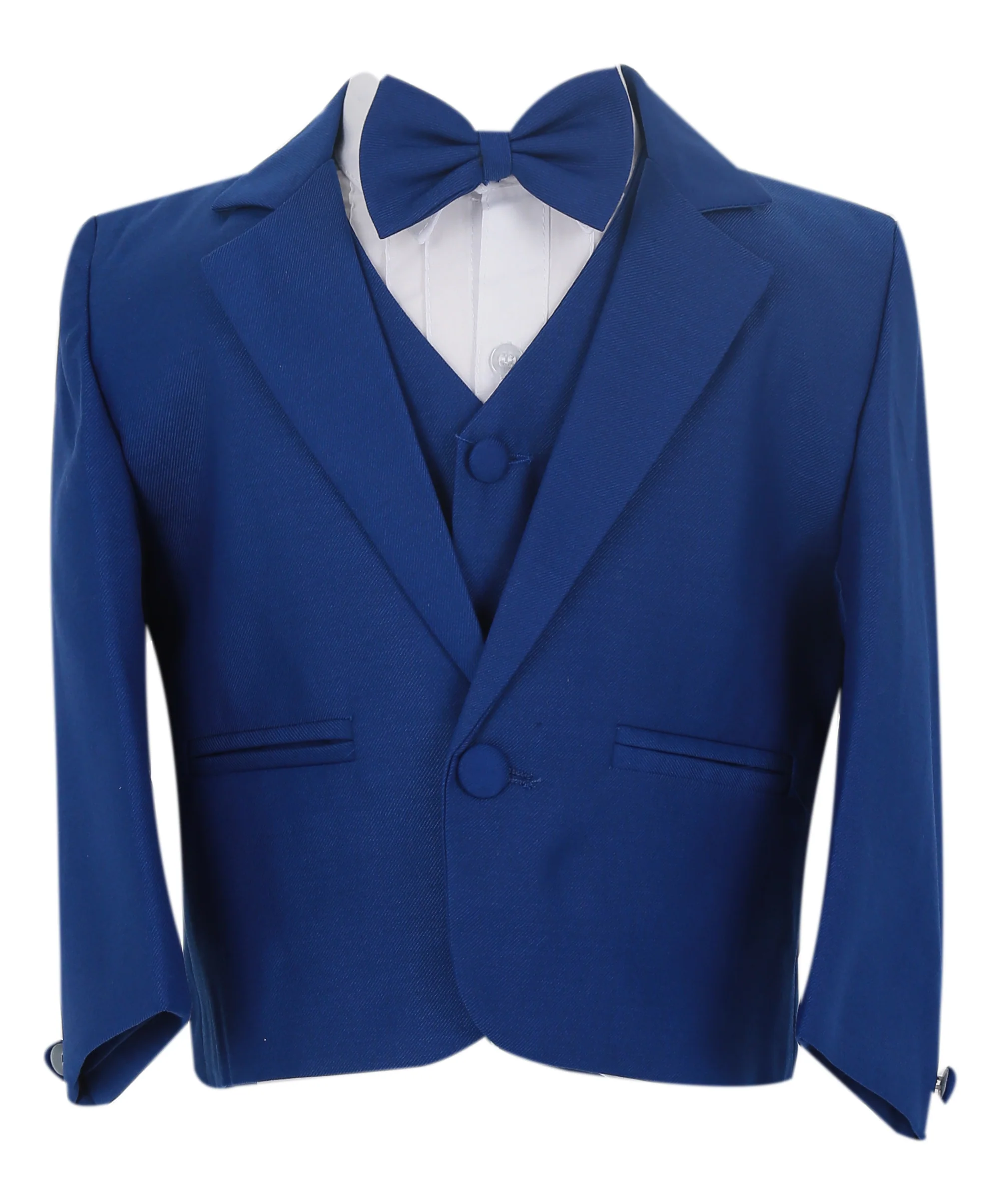 Baby Boys Formal Suit All in One Set - Royal Blue - Image 2