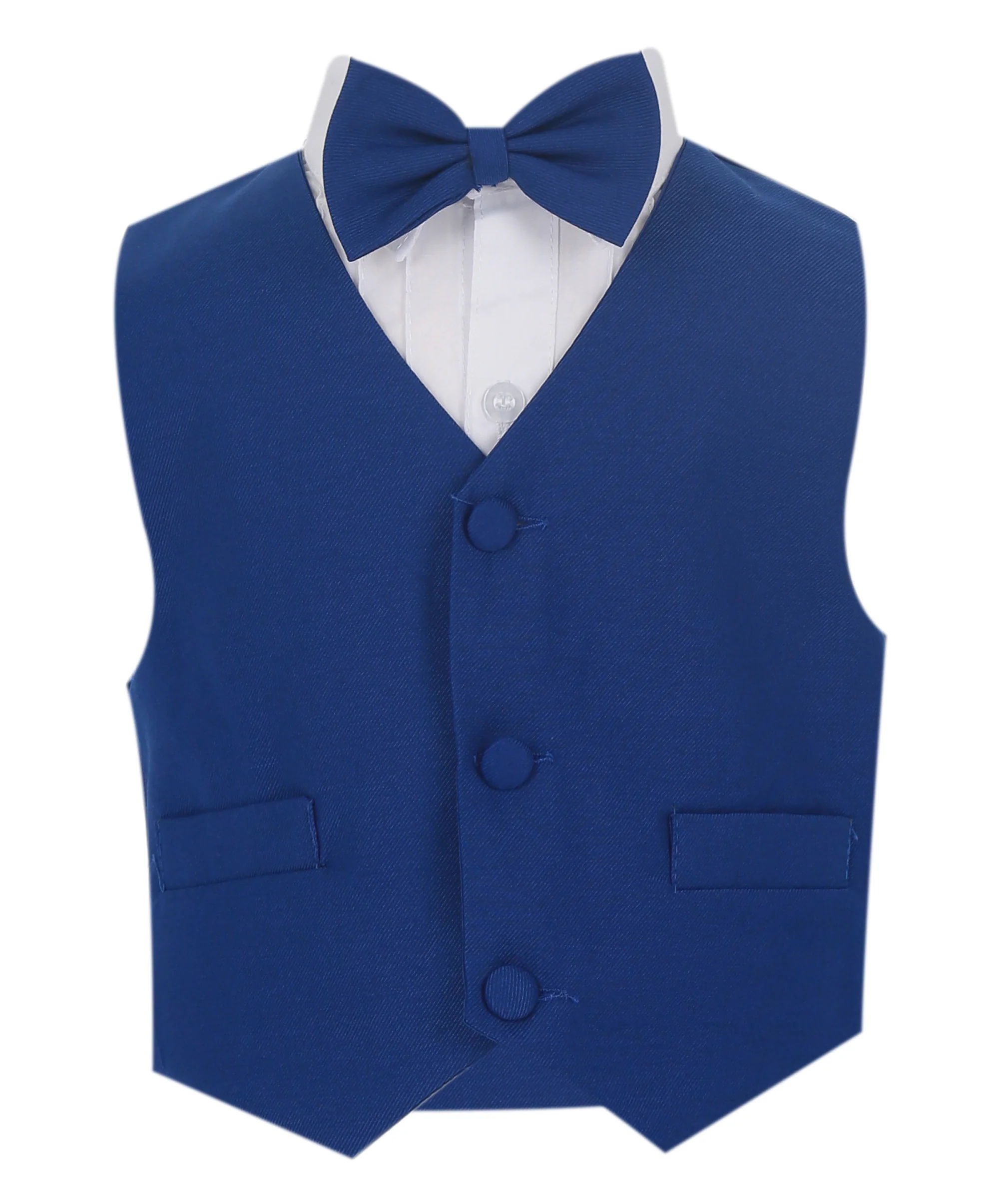 Baby Boys Formal Suit All in One Set - Royal Blue - Image 6