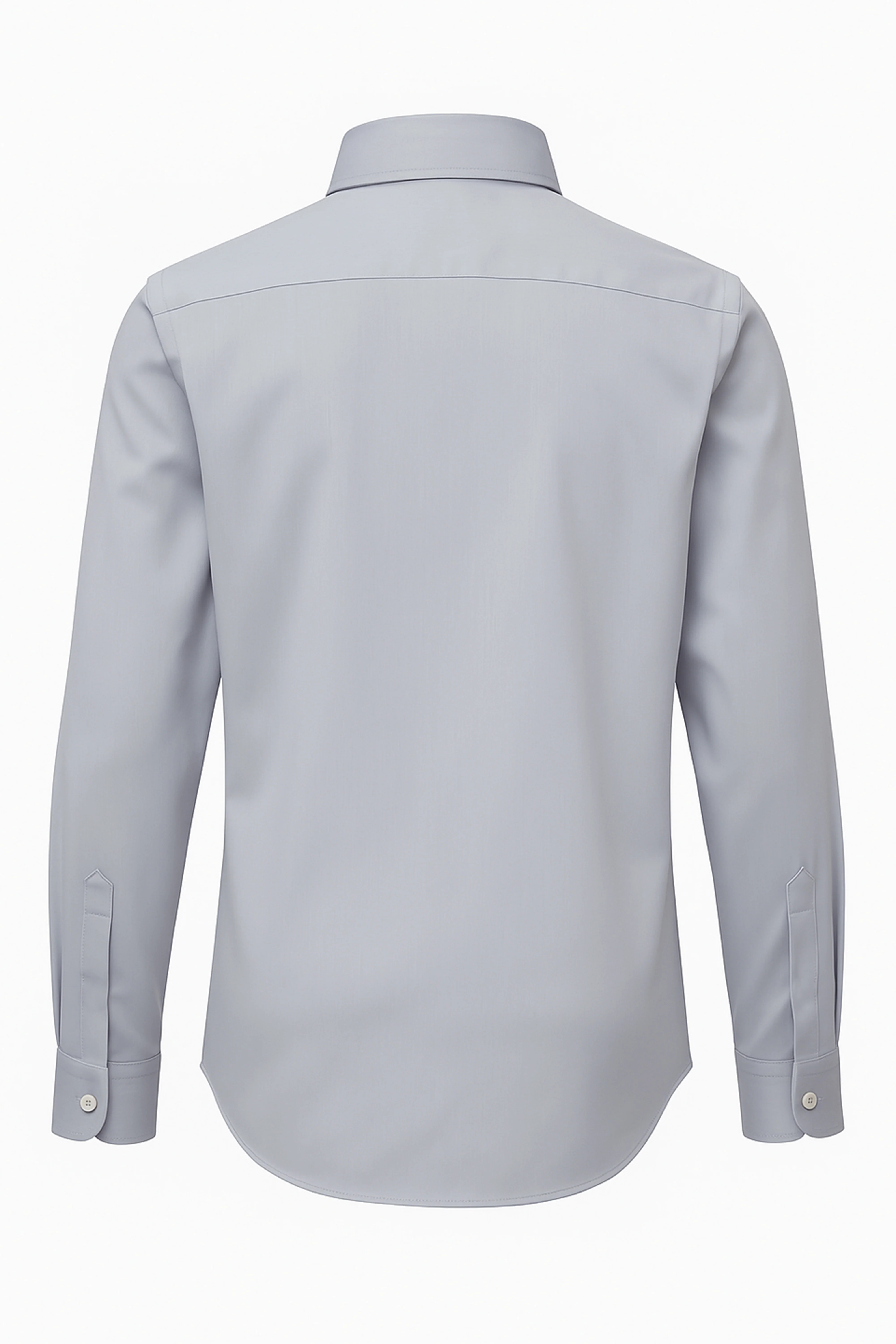 Boys Cotton Classic Collar Dress Shirt - Harput - Grey - Image 4