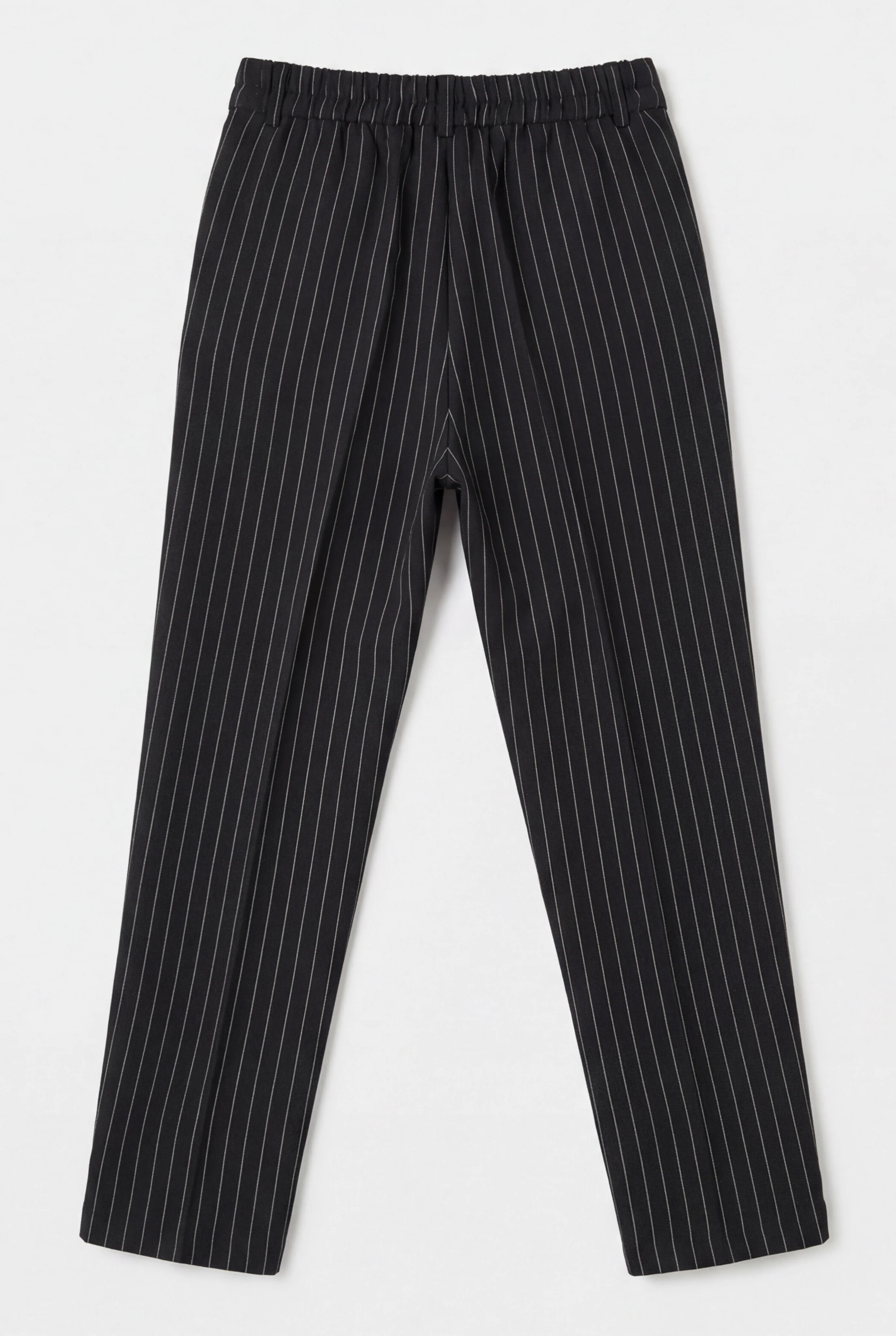 Boys Double-Breasted Pinstripe Suit - 3-Piece & 6-Piece Set - Black - Image 10