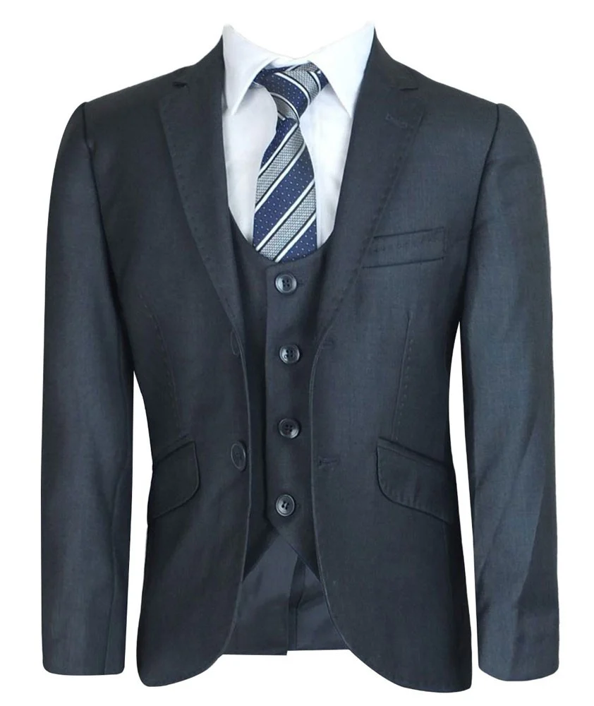 Boys Formal Suit Set - Grey