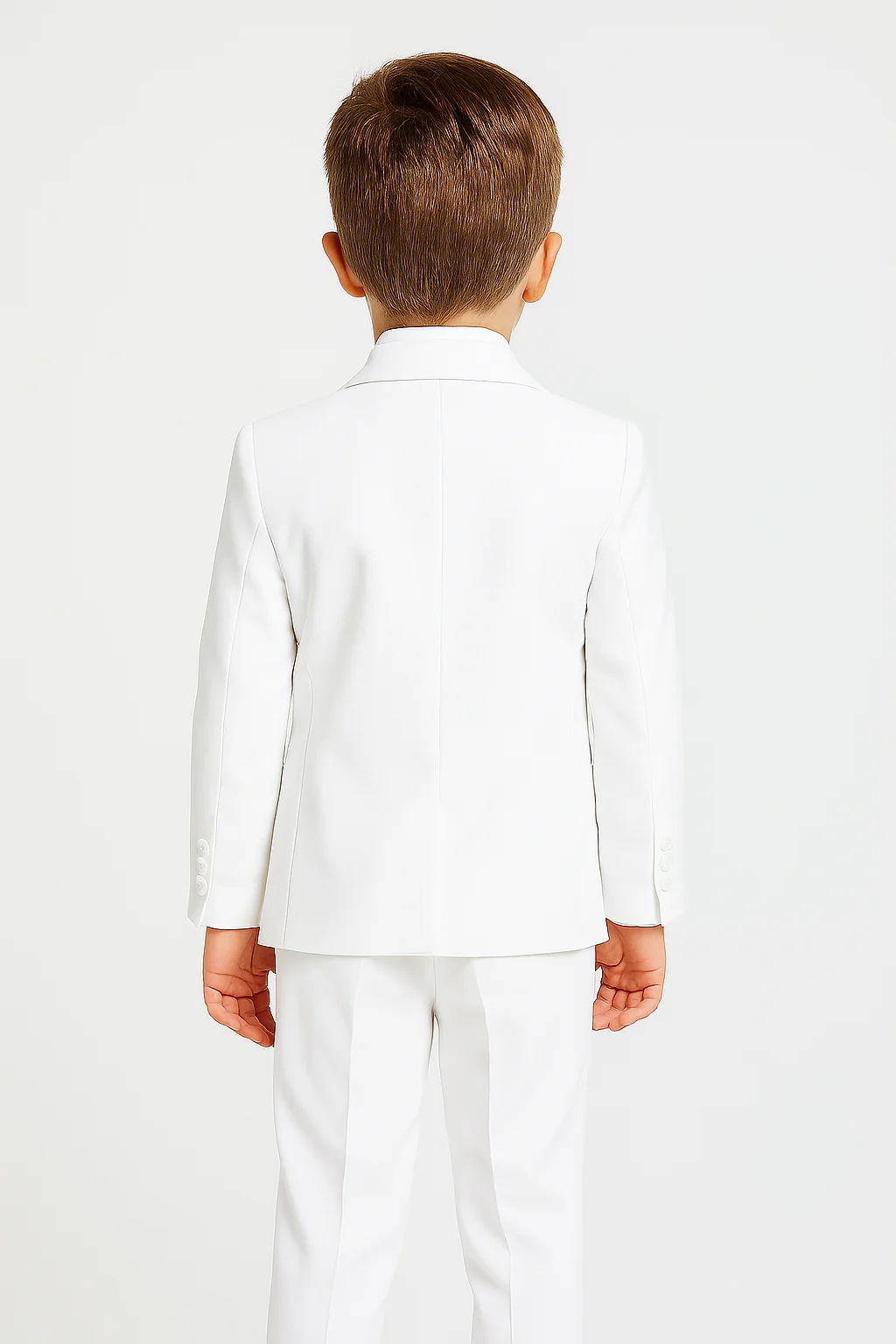 Boys Formal Suit Set - White - Image 2