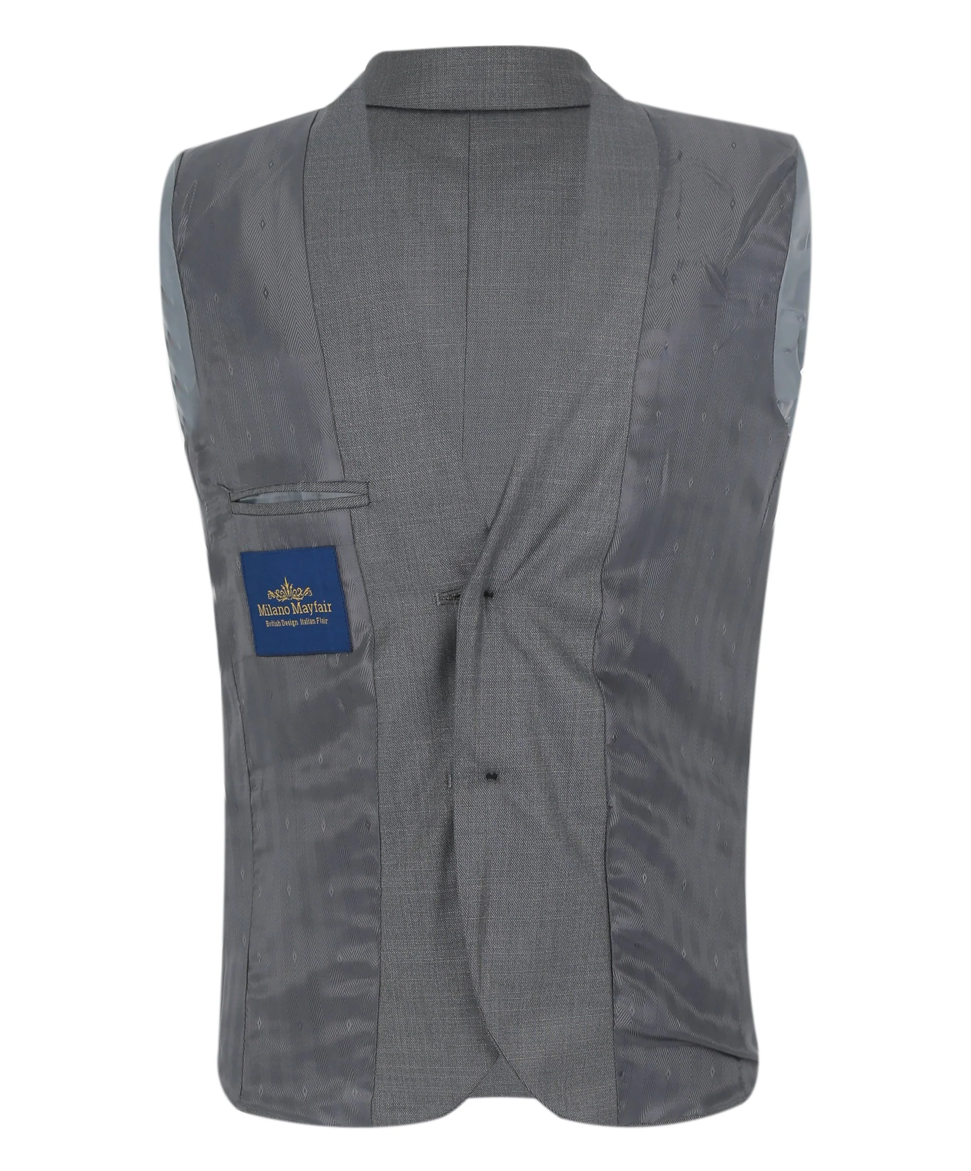 Boys Formal Suit Set - Grey - Image 10