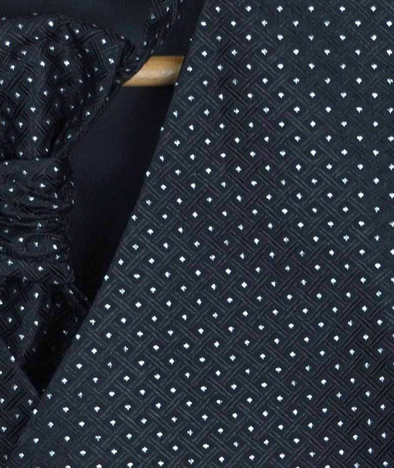 Boys & Men Waistcoat Cravat Hanky Set - Black - Image 4