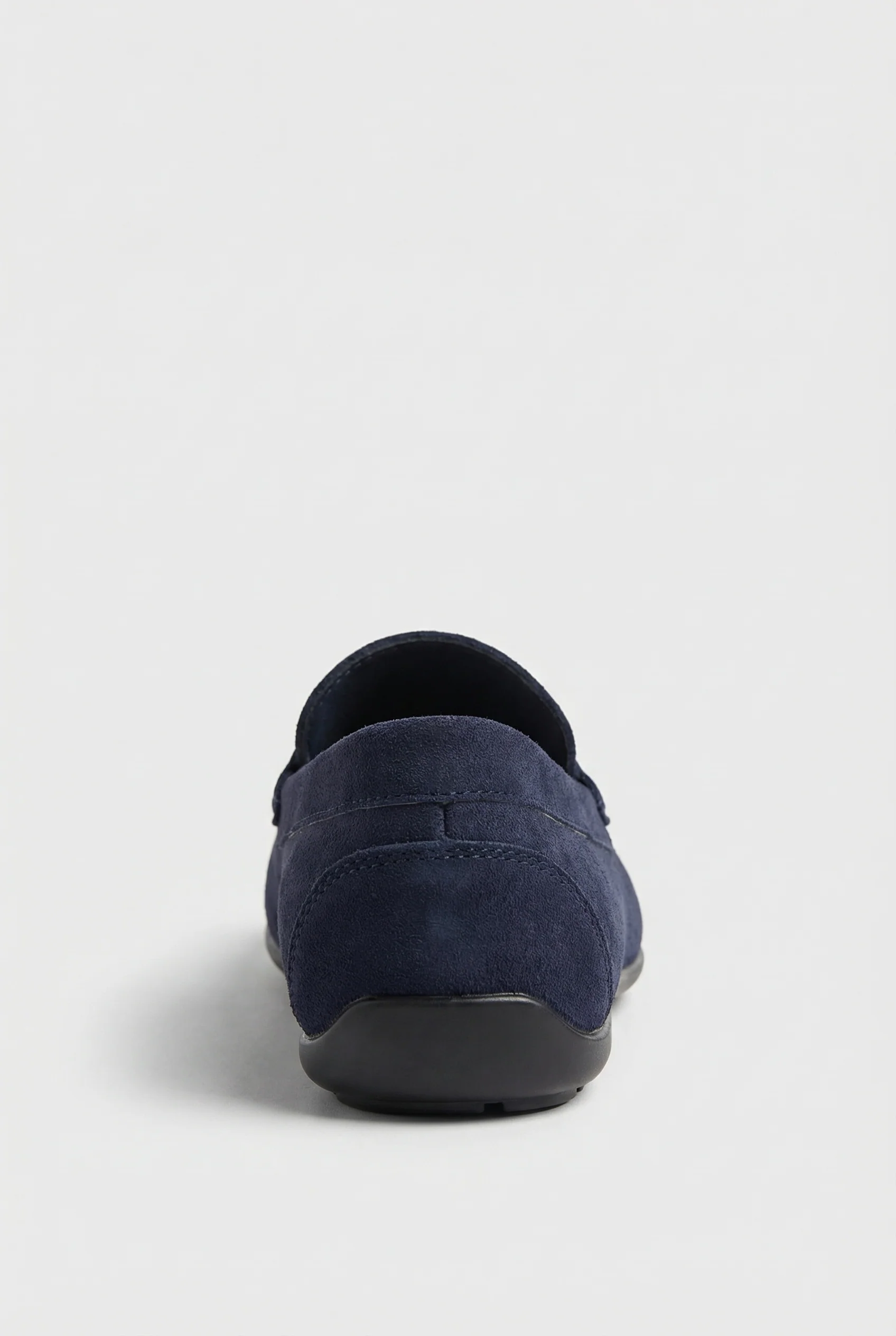 Boys Moccasin Suede Loafer Shoes - Marcus Navy - Image 4