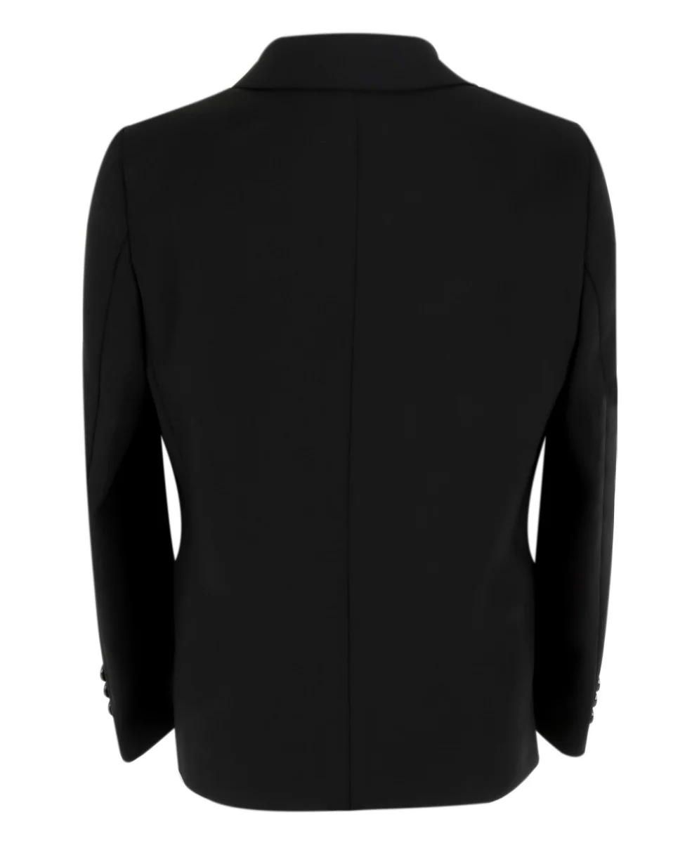 Boys 6 Piece All In One Formal Suit Set - RUN - Black - Image 2