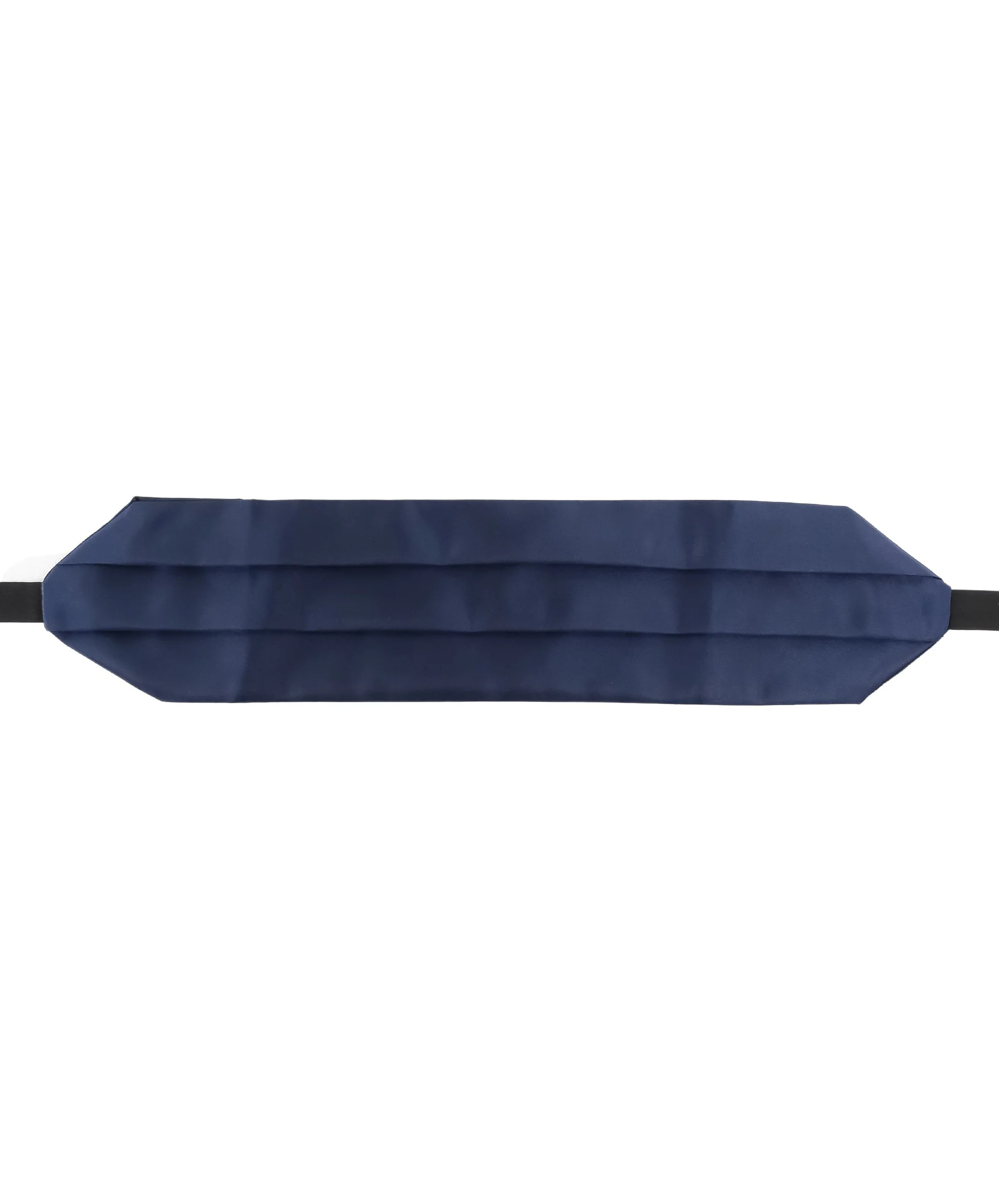 Boys Satin Cummerbund & Bow Tie set - Navy Blue - Image 2