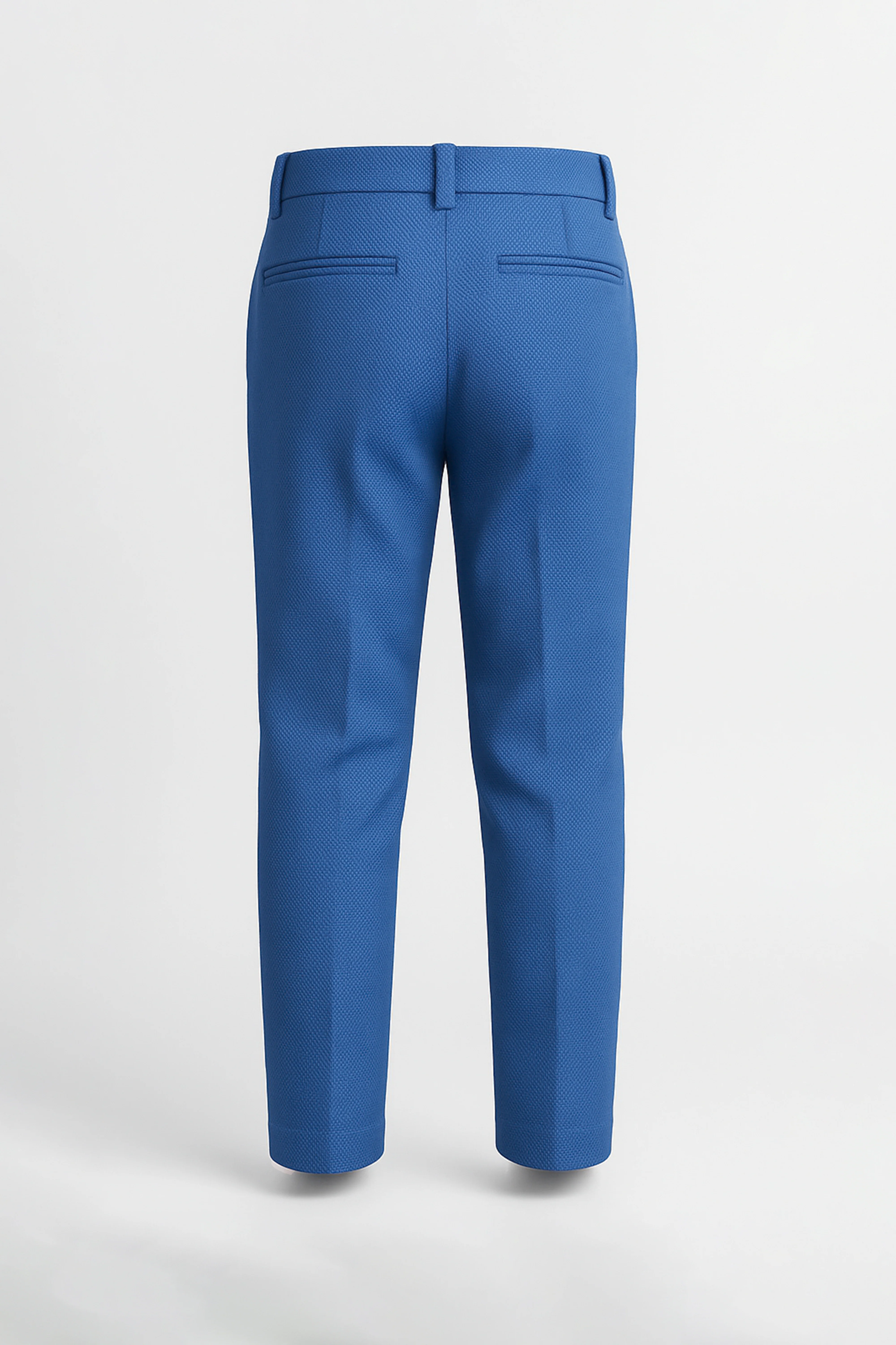 Boys’ 7-Piece Self-Patterned Formal Suit Set - Planet - Indigo Blue - Image 10