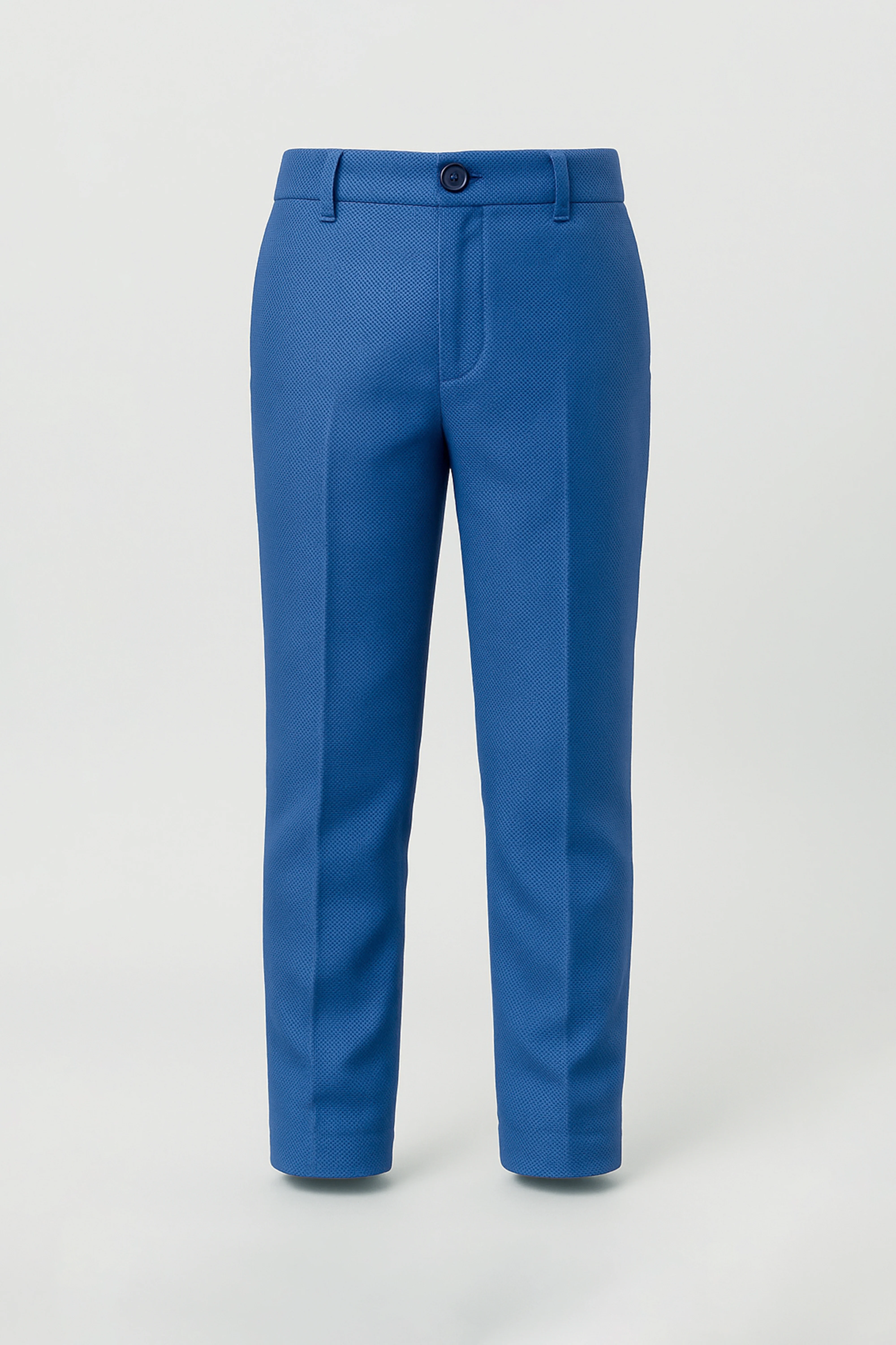 Boys’ 7-Piece Self-Patterned Formal Suit Set - Planet - Indigo Blue - Image 9