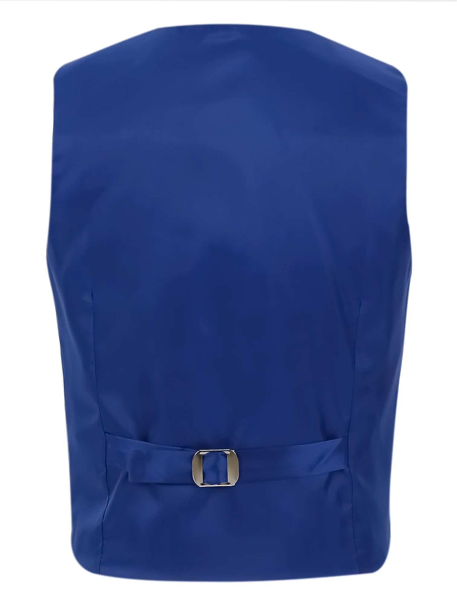 Boys Tuxedo Suit - Corduroy Velvet Waistcoat & shawl lapel - Royal Blue - Image 6