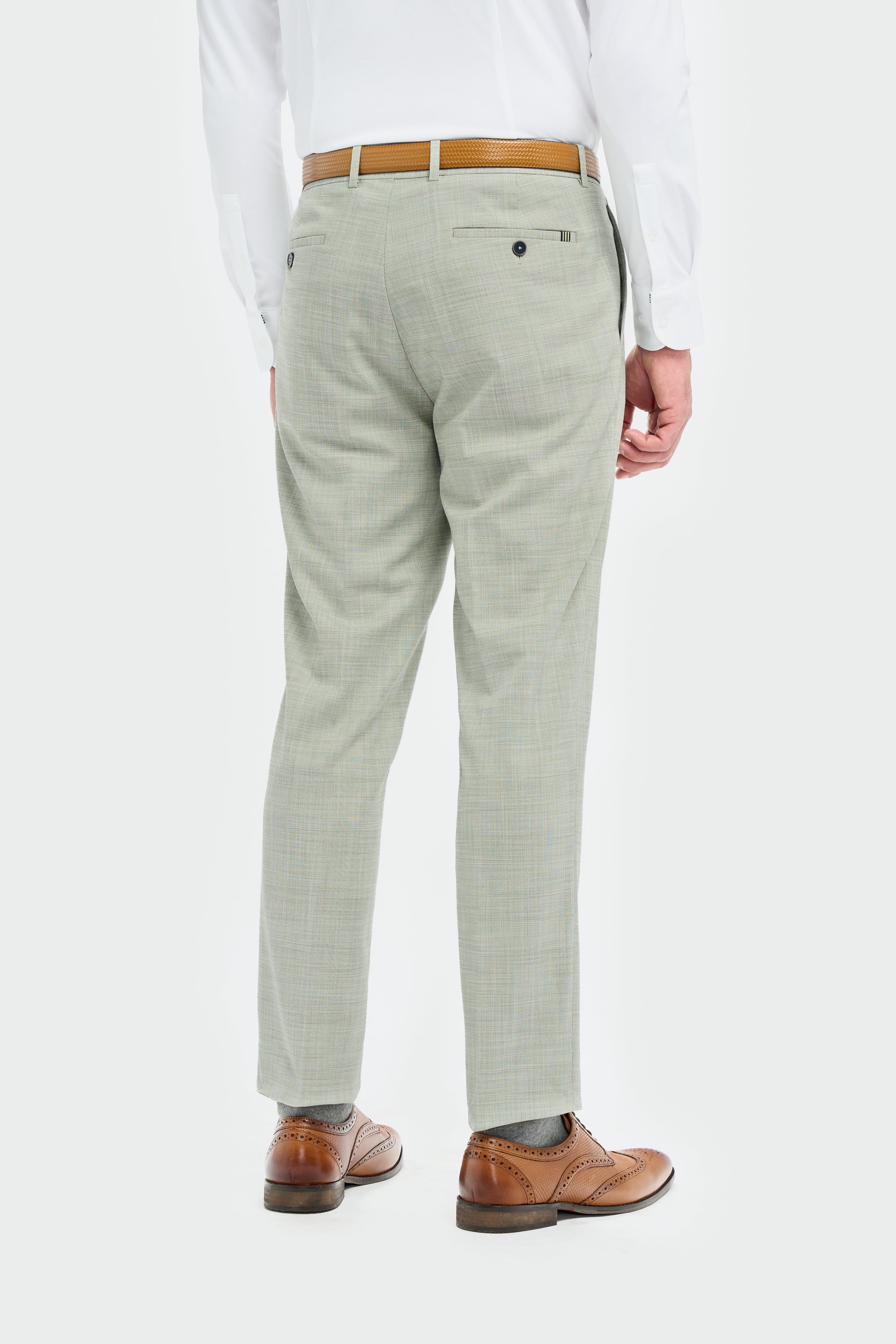 Father & Son Matching Textured 3-Piece Suit Set - Camden Sage - Image 10