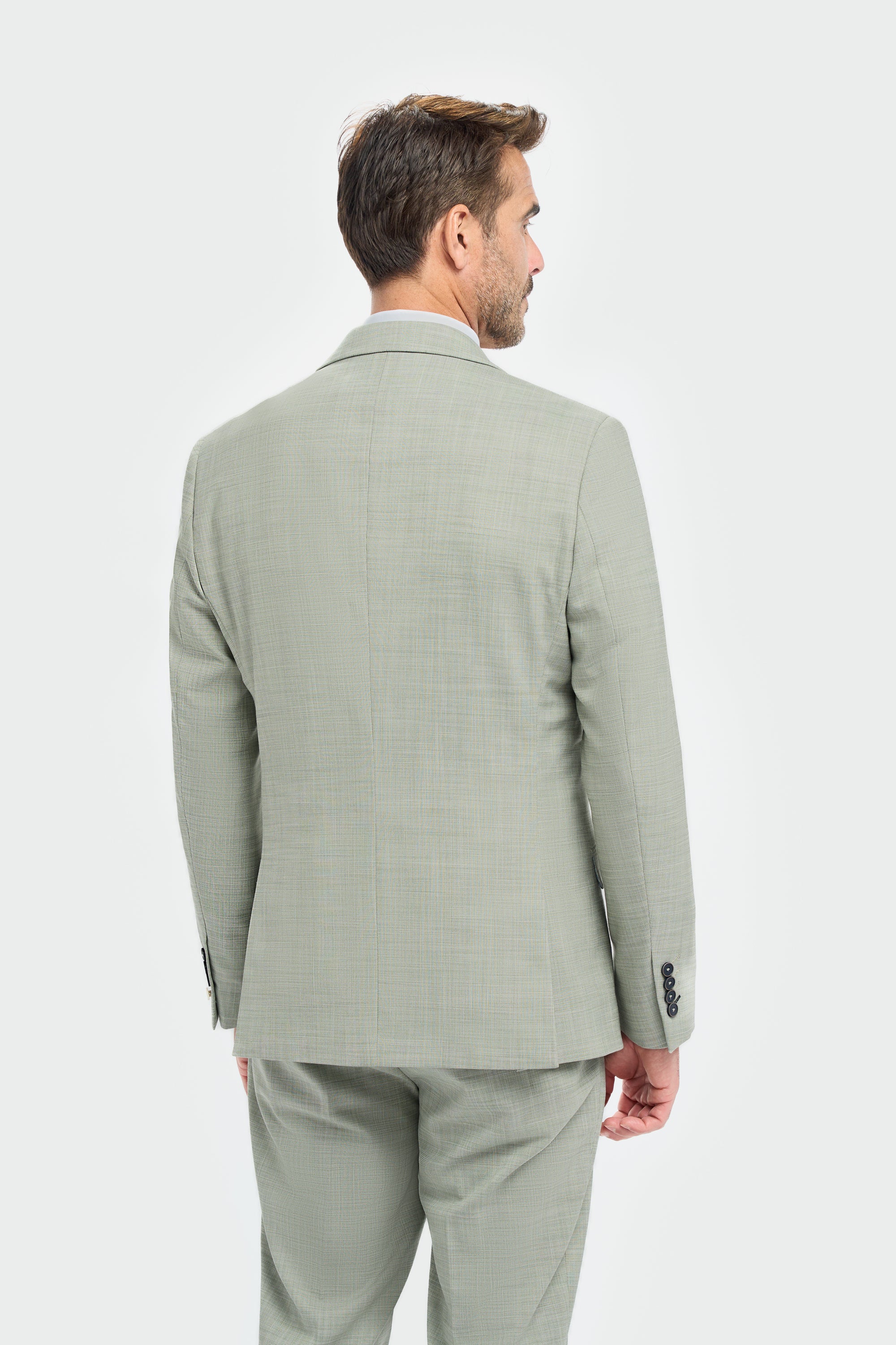Father & Son Matching Textured 3-Piece Suit Set - Camden Sage - Image 6