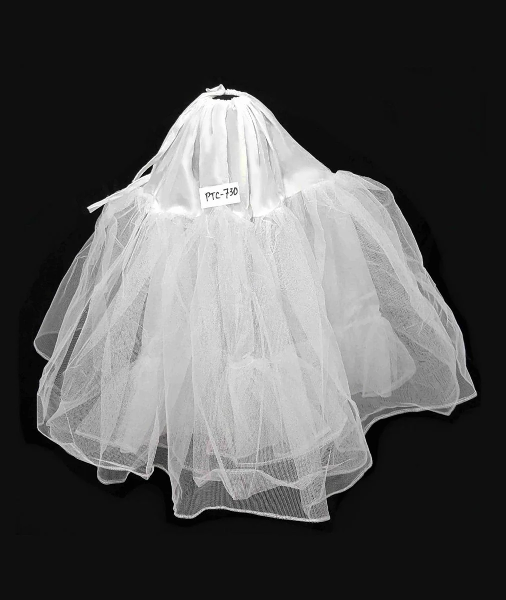 Girls Tulle White Underskirts Petticoats - CARA-PTC - Image 2