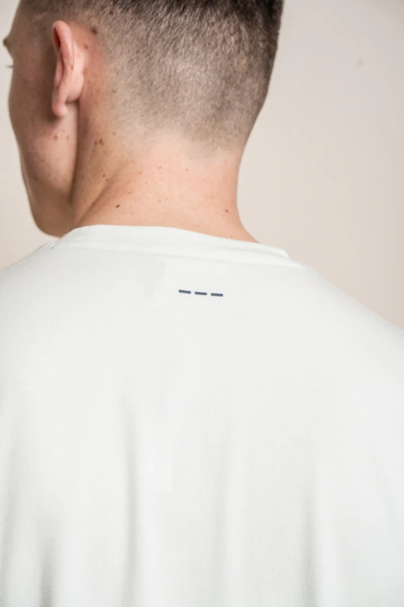 Men's Crew Neck Cotton T-Shirt - BOGART - Mint - Image 4