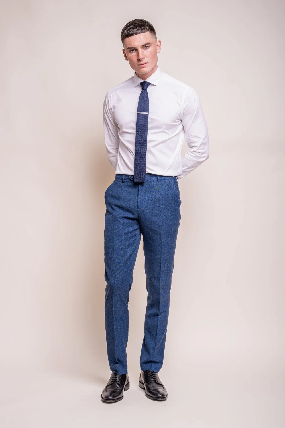 Men's Slim Fit Suit Jacket - MIAMI - Blue - Image 6