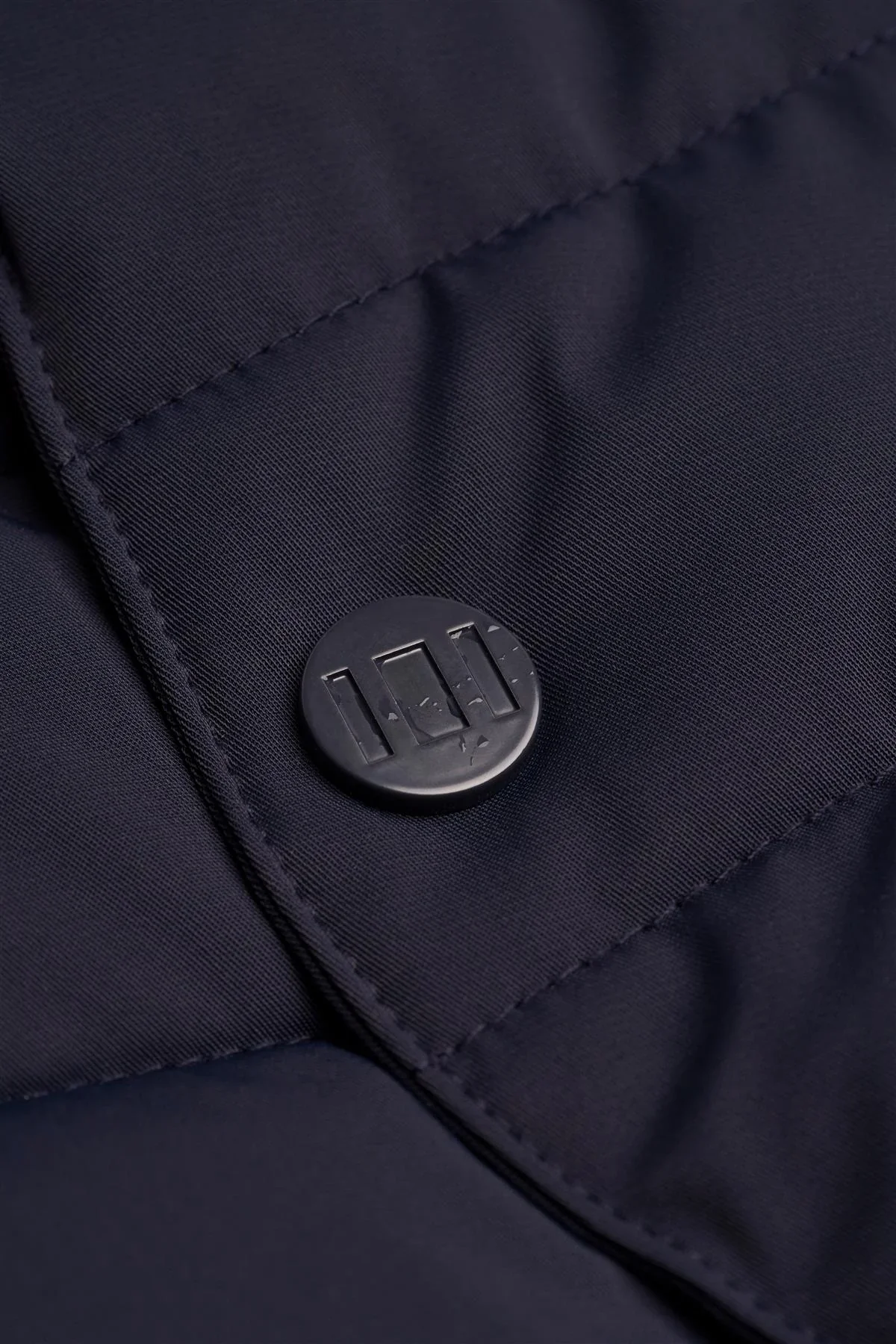 Men’s Sleeveless Quilted Gilet - Perry - Navy - Image 5