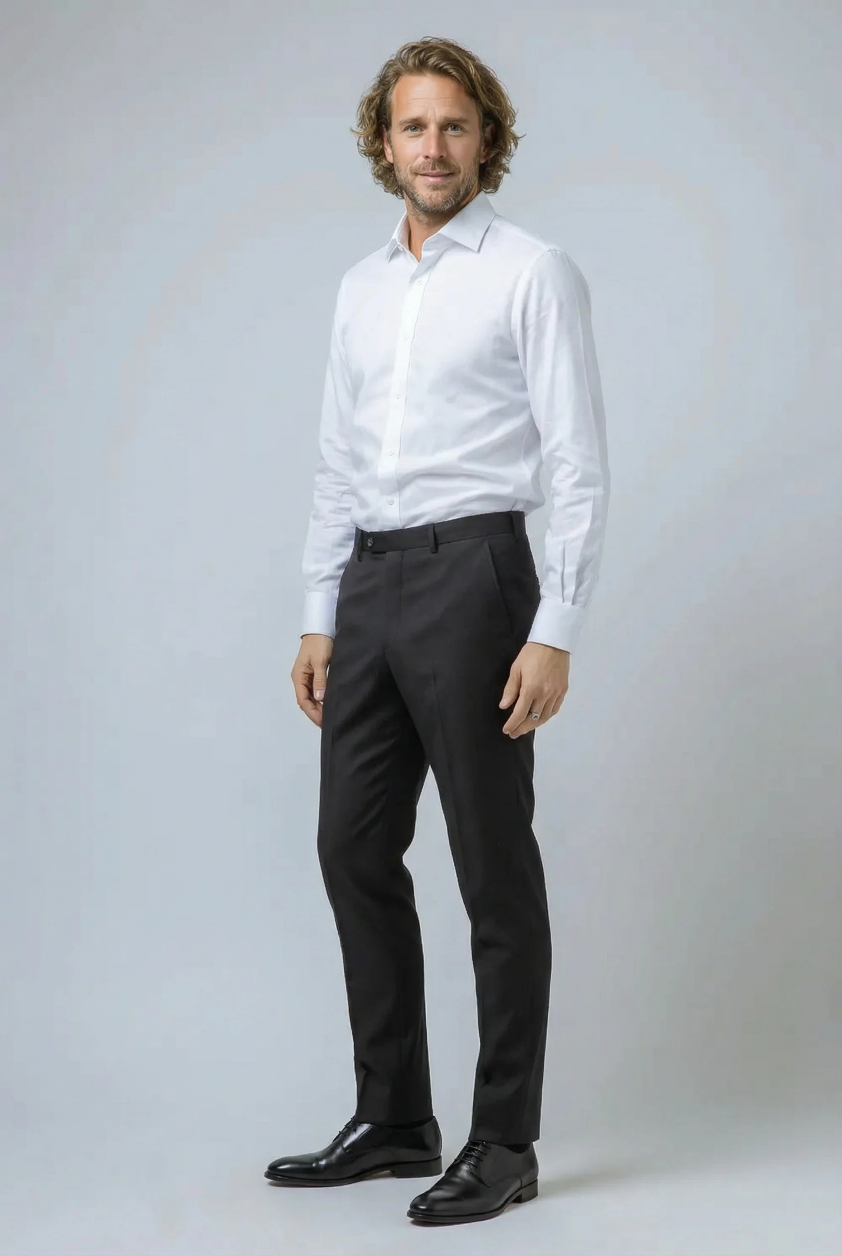 Men's Slim Fit Suit - JACK  Black - Image 12