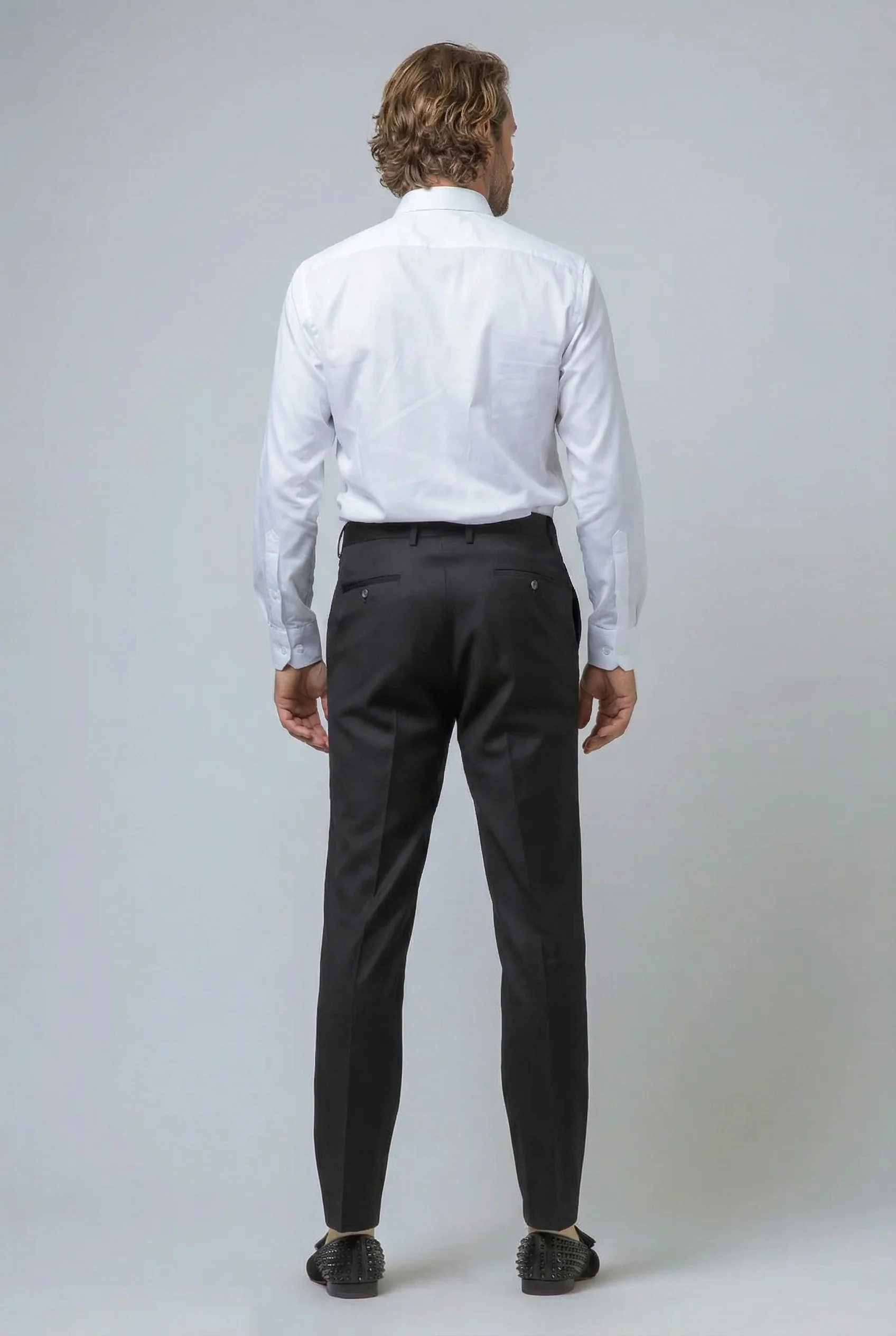 Men's Slim Fit Suit - JACK  Black - Image 13