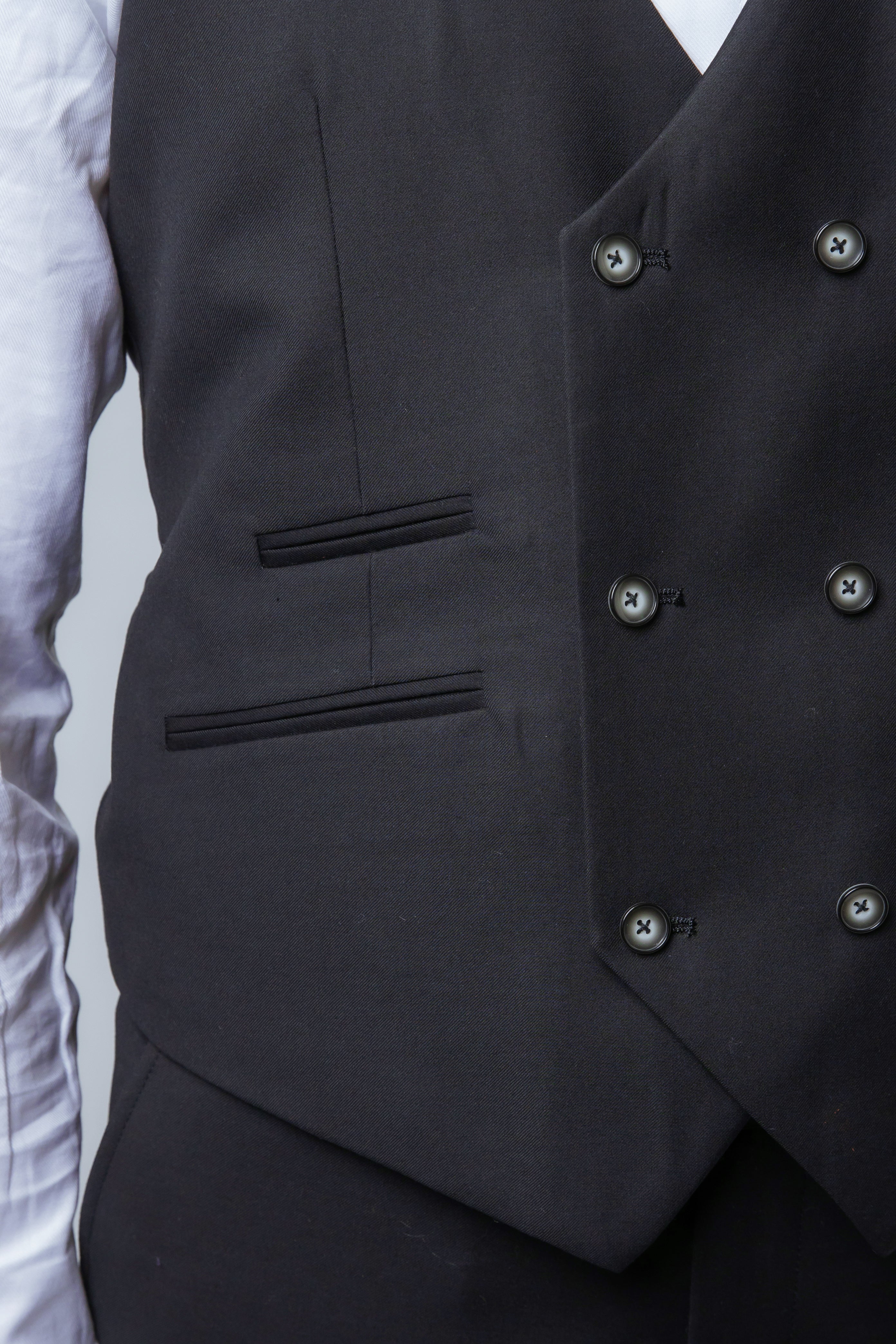 Men's Slim Fit Suit - JACK  Black - Image 17
