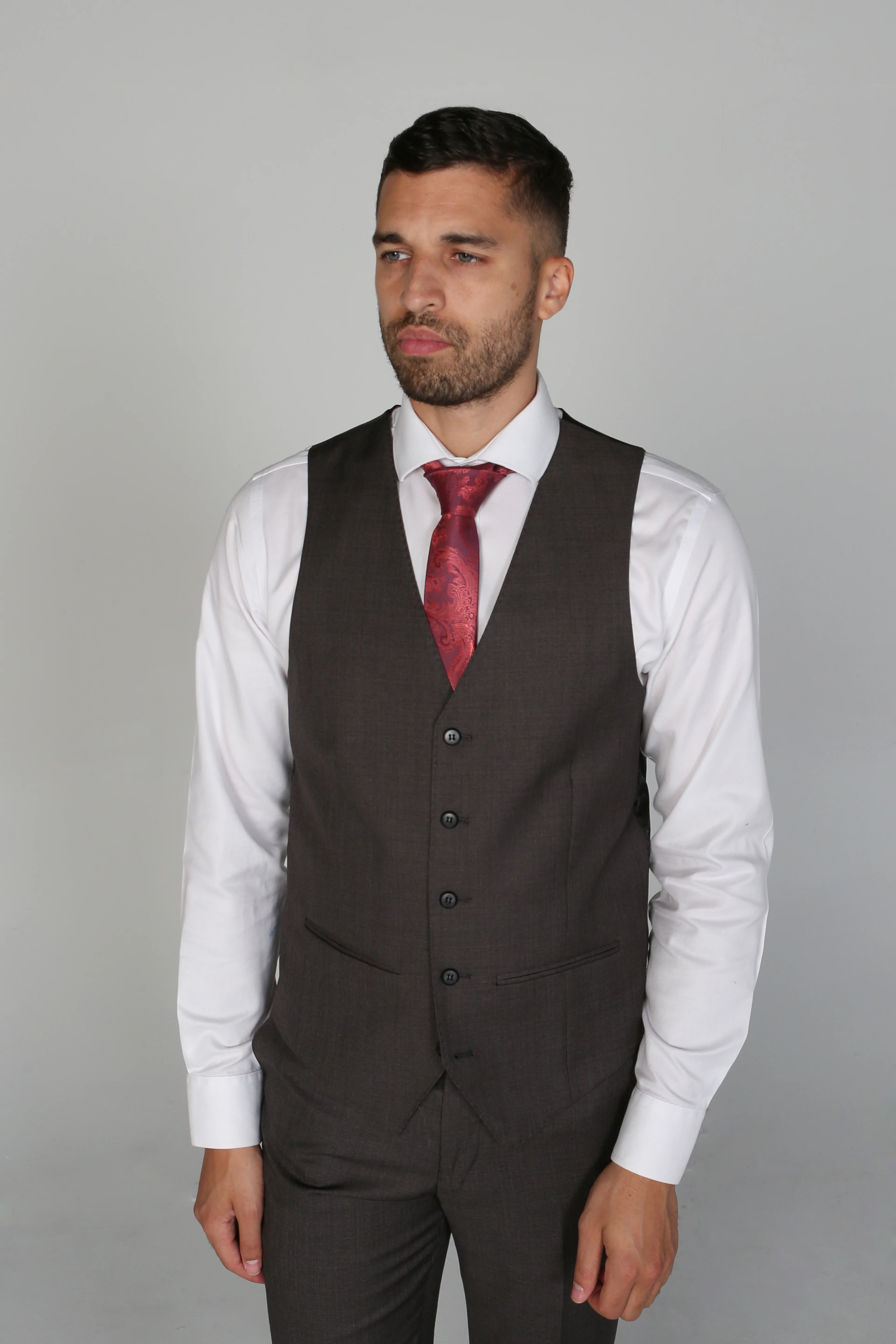 Father & Son Matching 3-Piece Suit Set - Charles - Charcoal Grey - Image 6