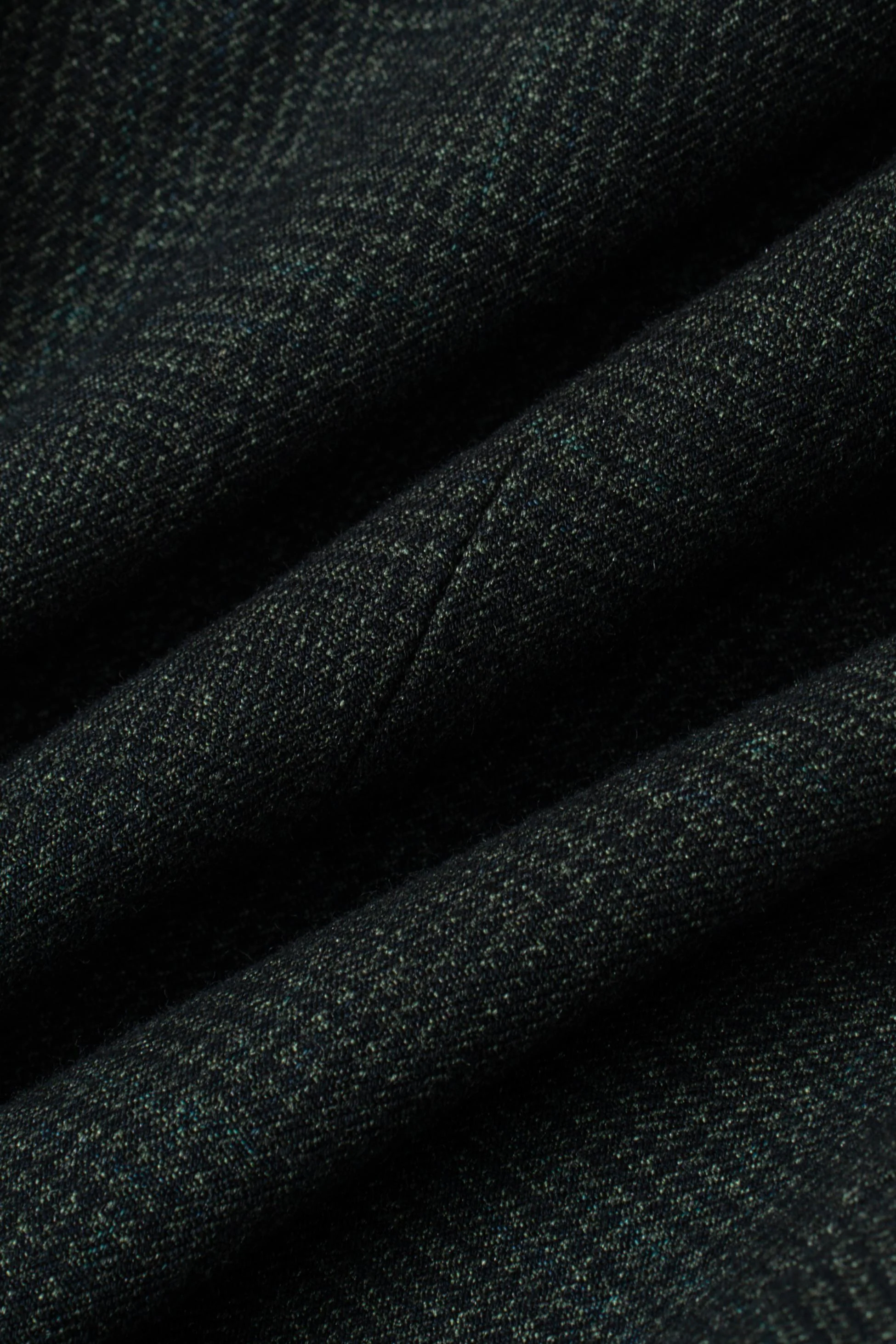 Men's Tweed Glen Check Slim Fit Trousers - CARIDI - Olive Green - Image 5