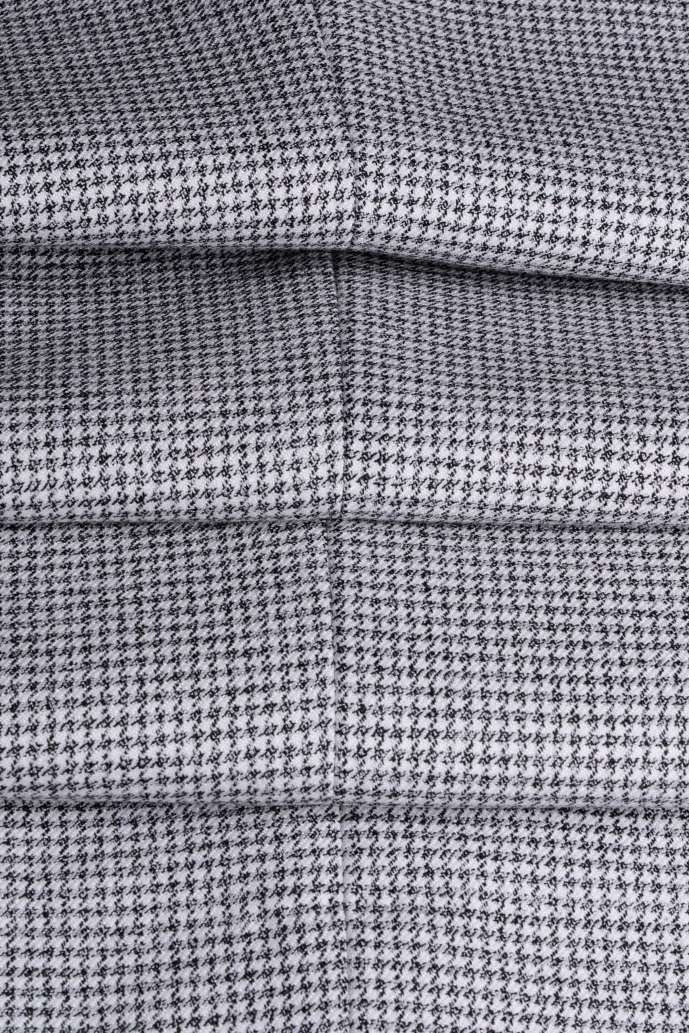 Men's Houndstooth Slim Fit Suit Jacket- KYOTO Grey - Light Grey - Image 5
