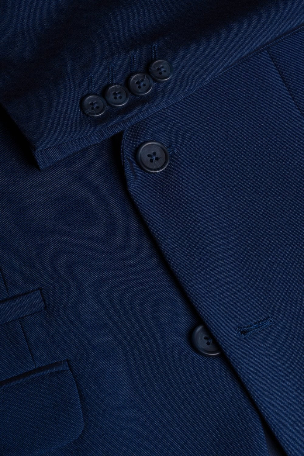 Men's Slim Fit Formal Royal Blue Suit Jacket - FORD - Royal Blue - Image 5