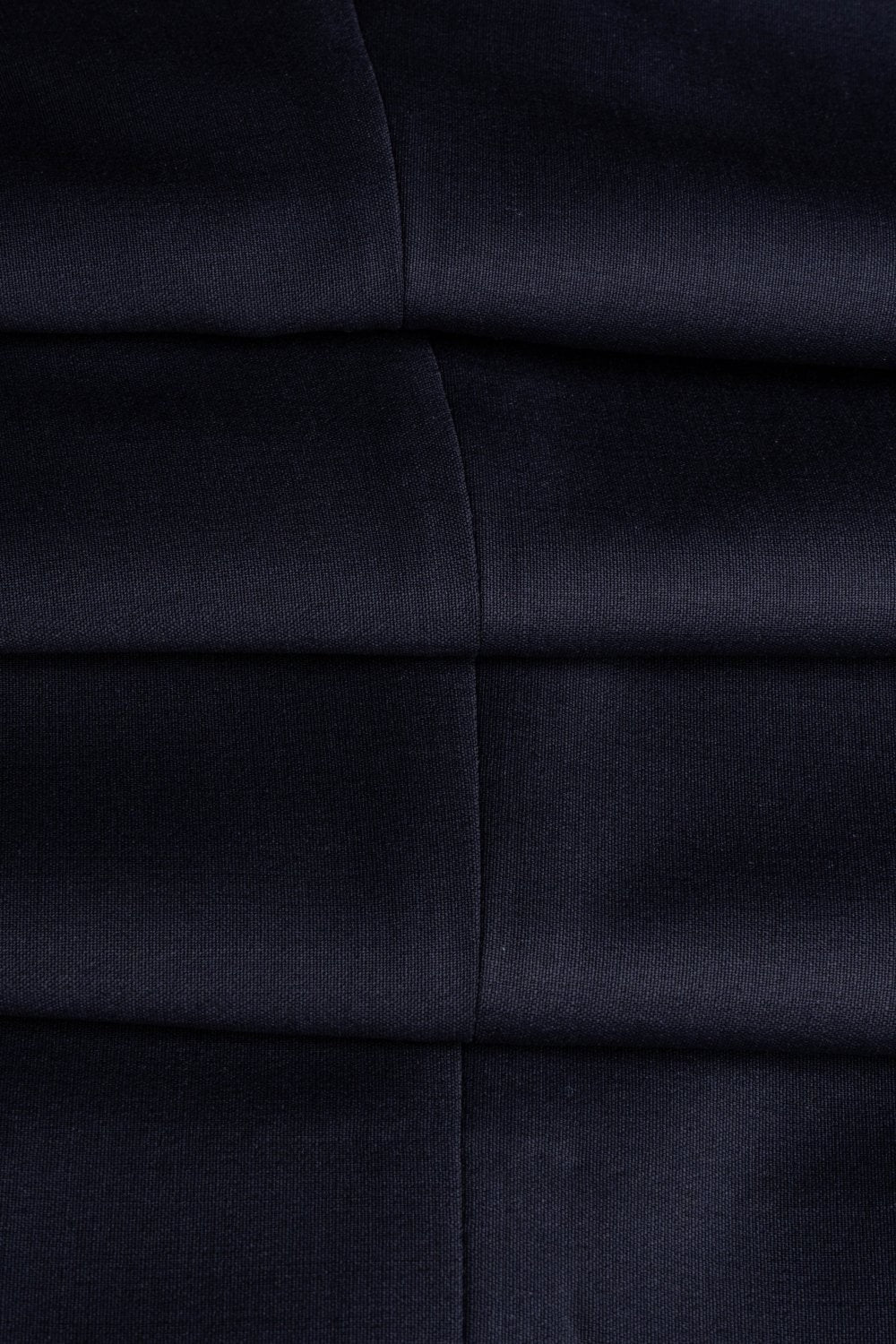 Men's Wool Blend Slim Fit Trousers - BOND - Midnight Blue - Image 6