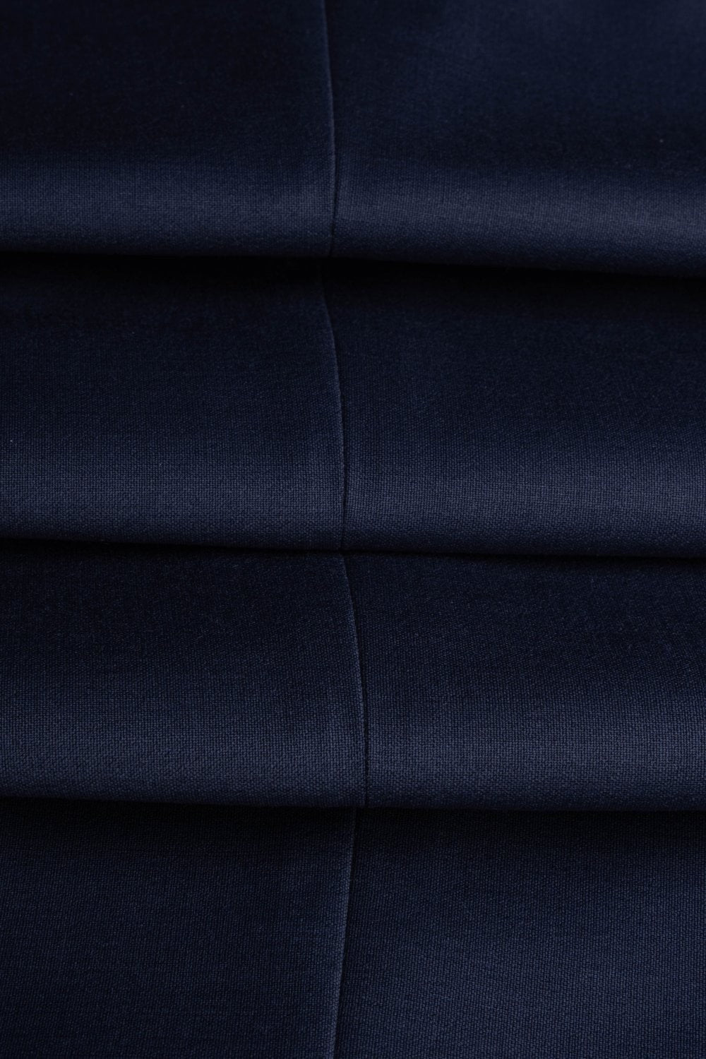 Men's Wool Blend Slim Fit Trousers - BOND - Navy - Image 6