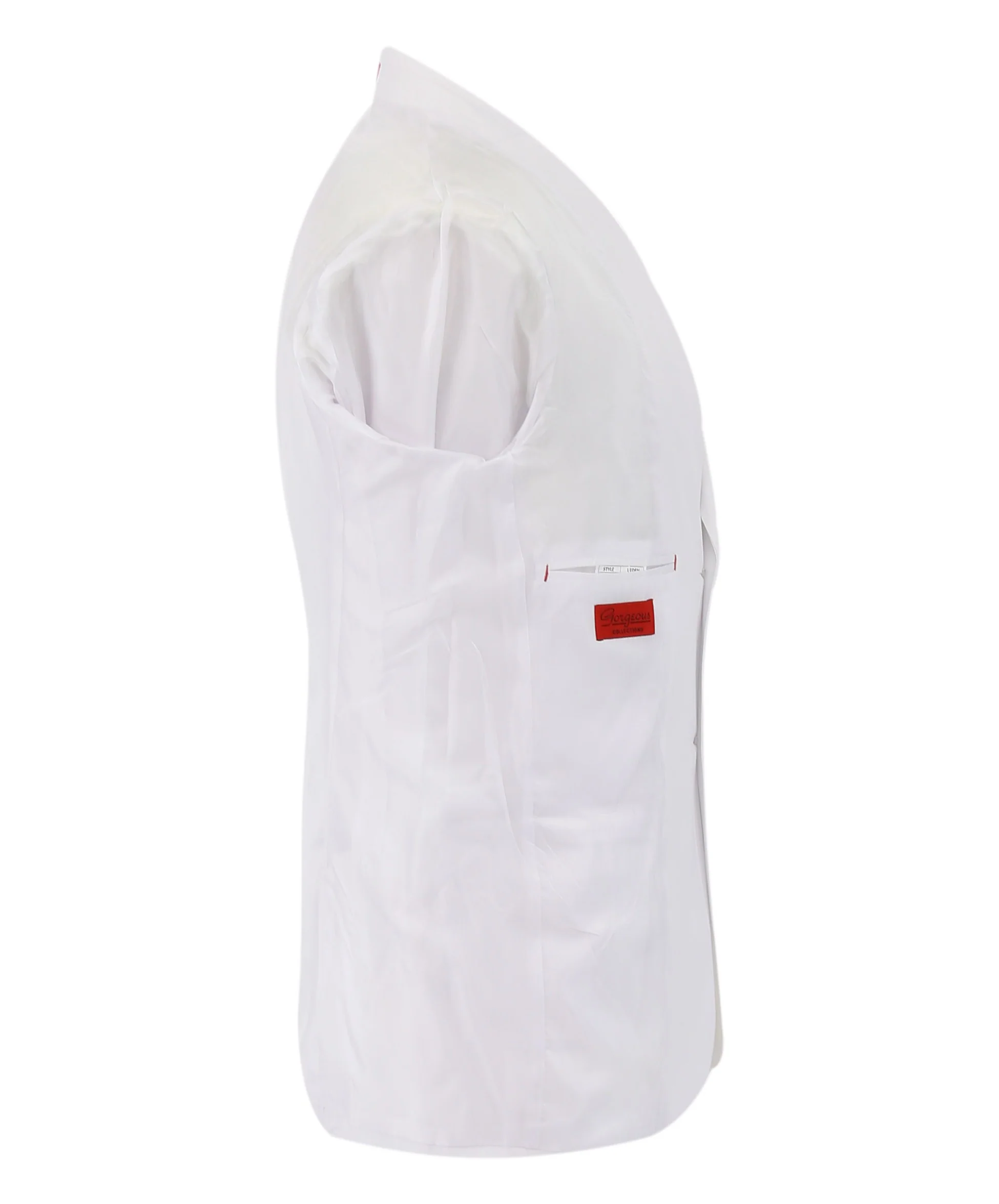 Men's Slim Fit Formal Suit Set - Gorgeous - White - Image 10