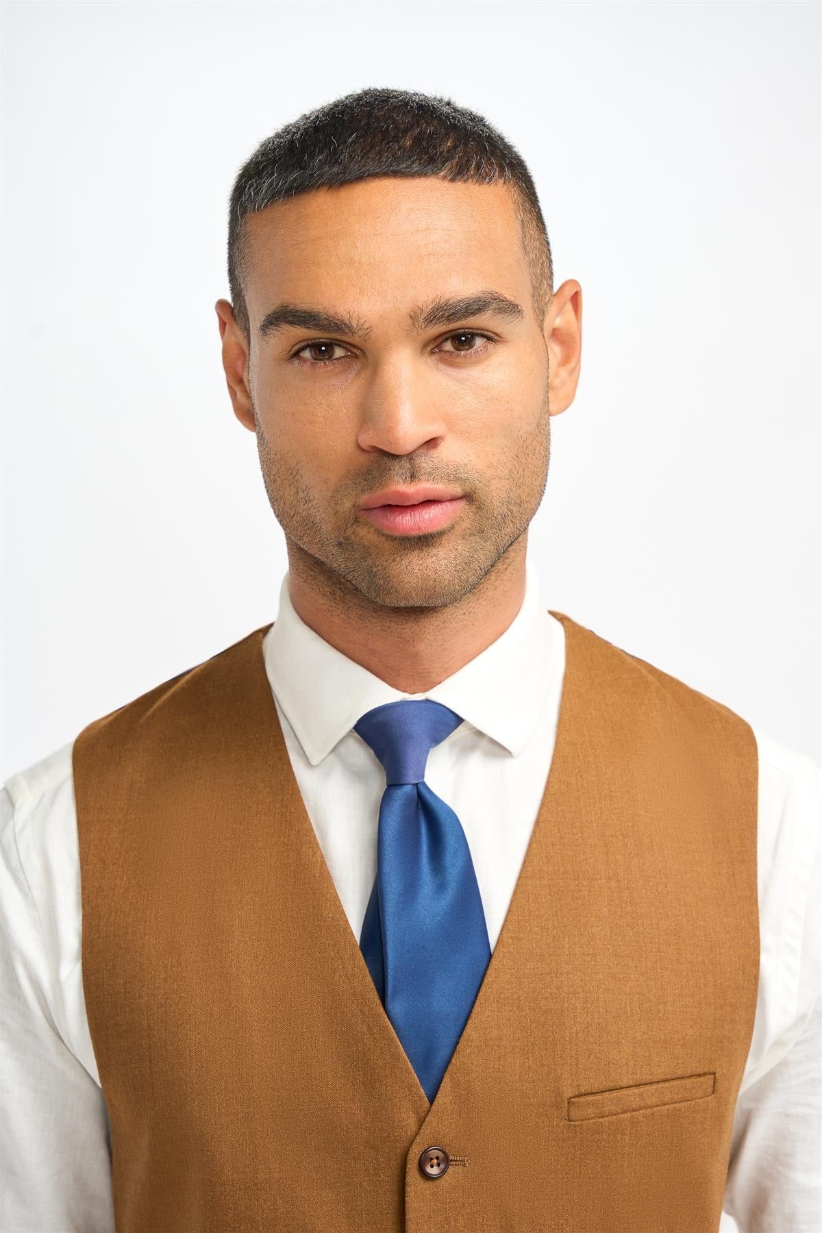 Men’s Wool Slim Fit Formal Waistcoat - James - Sierra - Image 4